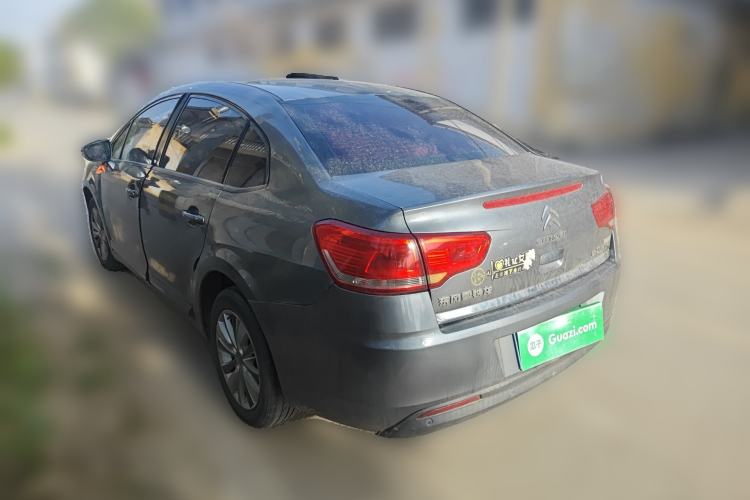 Used Citroen C-Quatre 2012 Sedan 1.6L Manual Prestige Model Rear Left 45 Deg