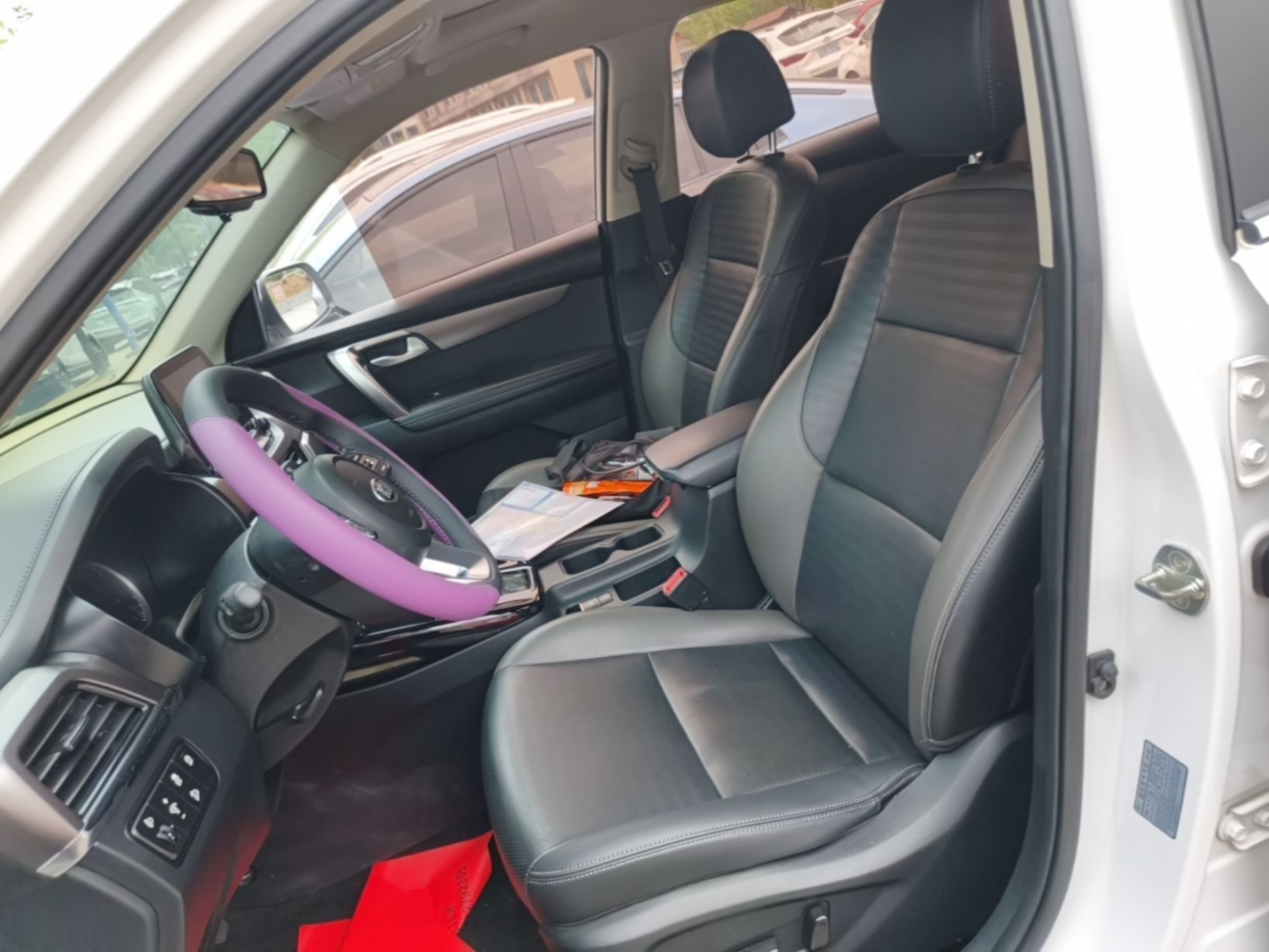 Avant de la voiture