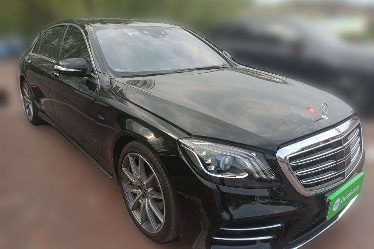 Used Mercedes-Benz S-Class 2020 S 450 L 4MATIC Exclusive Edition Front Right 45 Deg