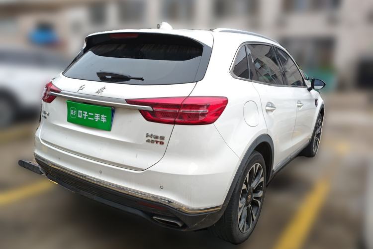 Used Hongqi HS5 2019 2.0T Smart Connect Flagship All-Wheel-Drive Version Rear Right 45 Deg
