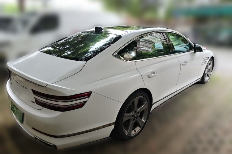 Used Genesis G80 2021 2.5T Rear-Drive Flagship Edition Rear Right 45 Deg