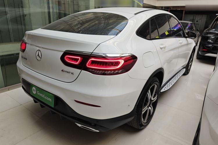 Used Mercedes-Benz GLC Coupe 2022 Refreshed GLC 260 4MATIC Coupe SUV Rear Right 45 Deg