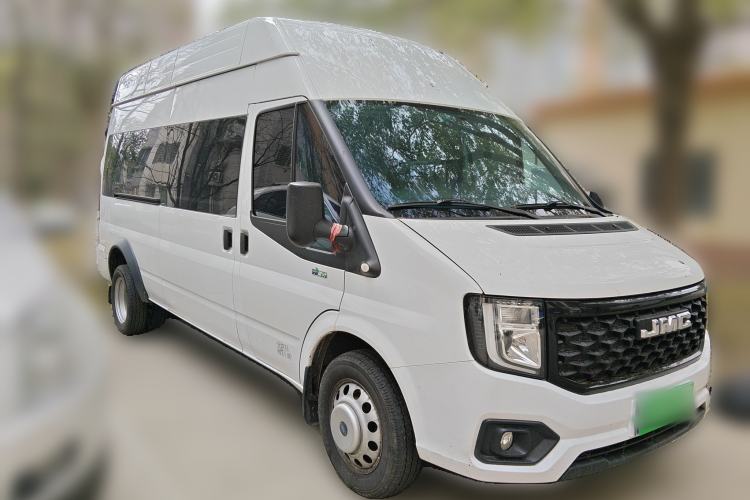 Used JMC Fushun 2023 2.0T Manual Diesel Long-Wheelbase High-Roof Business Van with Dual Rear Tires 6–9 Seats

