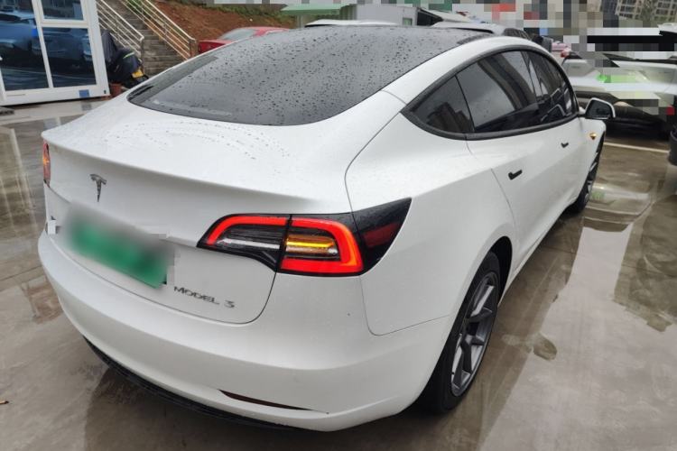 Used Tesla Model 3 2022 Rear-Wheel-Drive Version Rear Right 45 Deg