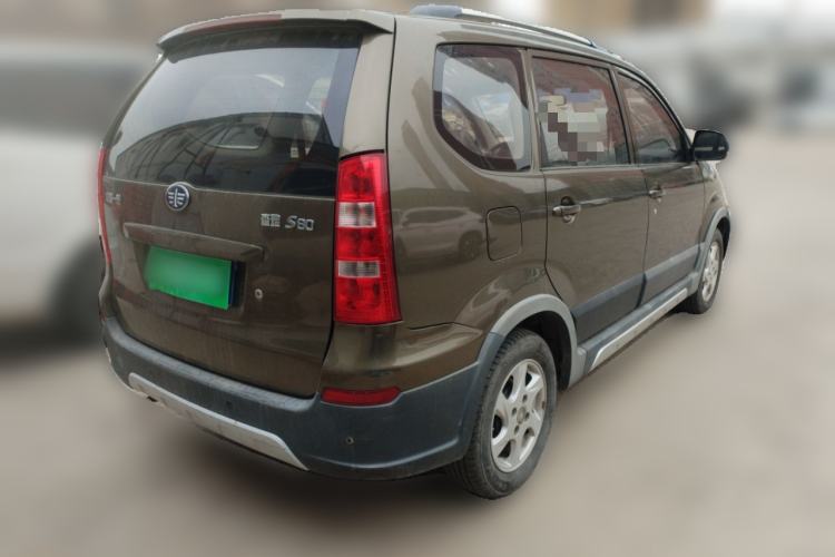 Used FAW Senya S80 2013 1.5L Manual 5-Seat Urban Fashion Edition Rear Right 45 Deg