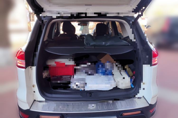 Used Ford Kuga 2013 2.0L GTDi Four-Wheel-Drive Sport Model Trunk