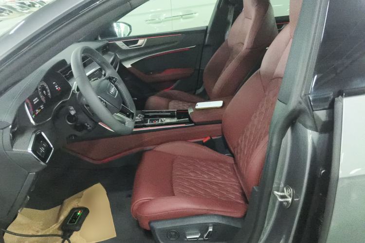 Used Audi A7L 2022 55 TFSI quattro S-line Zhiyuan Edition Obsidian Black Package