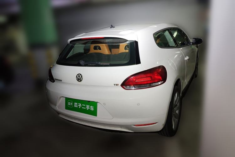 Used Volkswagen Scirocco 2013 1.4TSI GTS Rear Right 45 Deg