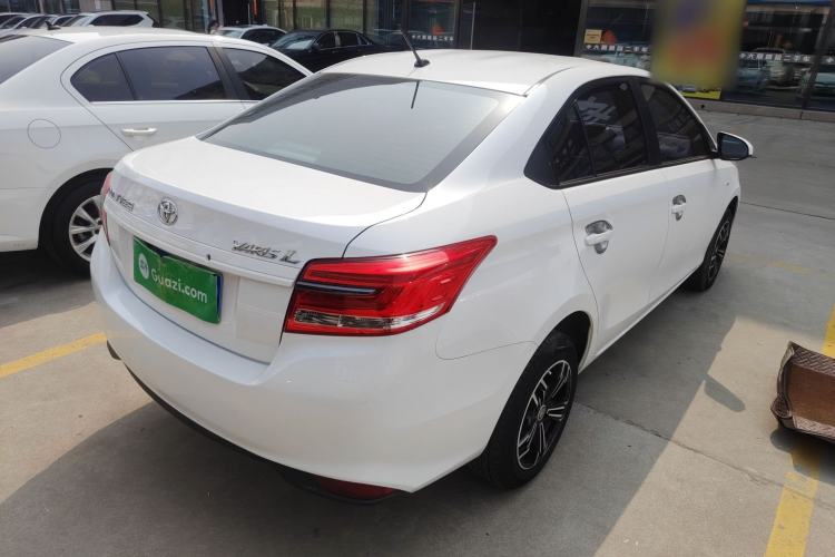 Used Toyota YARiS L Zhi Xiang 2017 1.5E CVT Dynamic Edition Rear Right 45 Deg