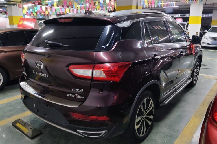 Used GAC Trumpchi GS4 2017 235T G-DCT Two-Wheel Drive Luxury Edition Rear Right 45 Deg