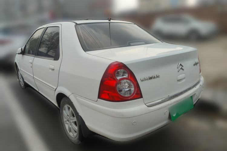 Used Citroen Elysee 2013 Sedan Classic 1.6L Manual Tech Model CNG Rear Left 45 Deg