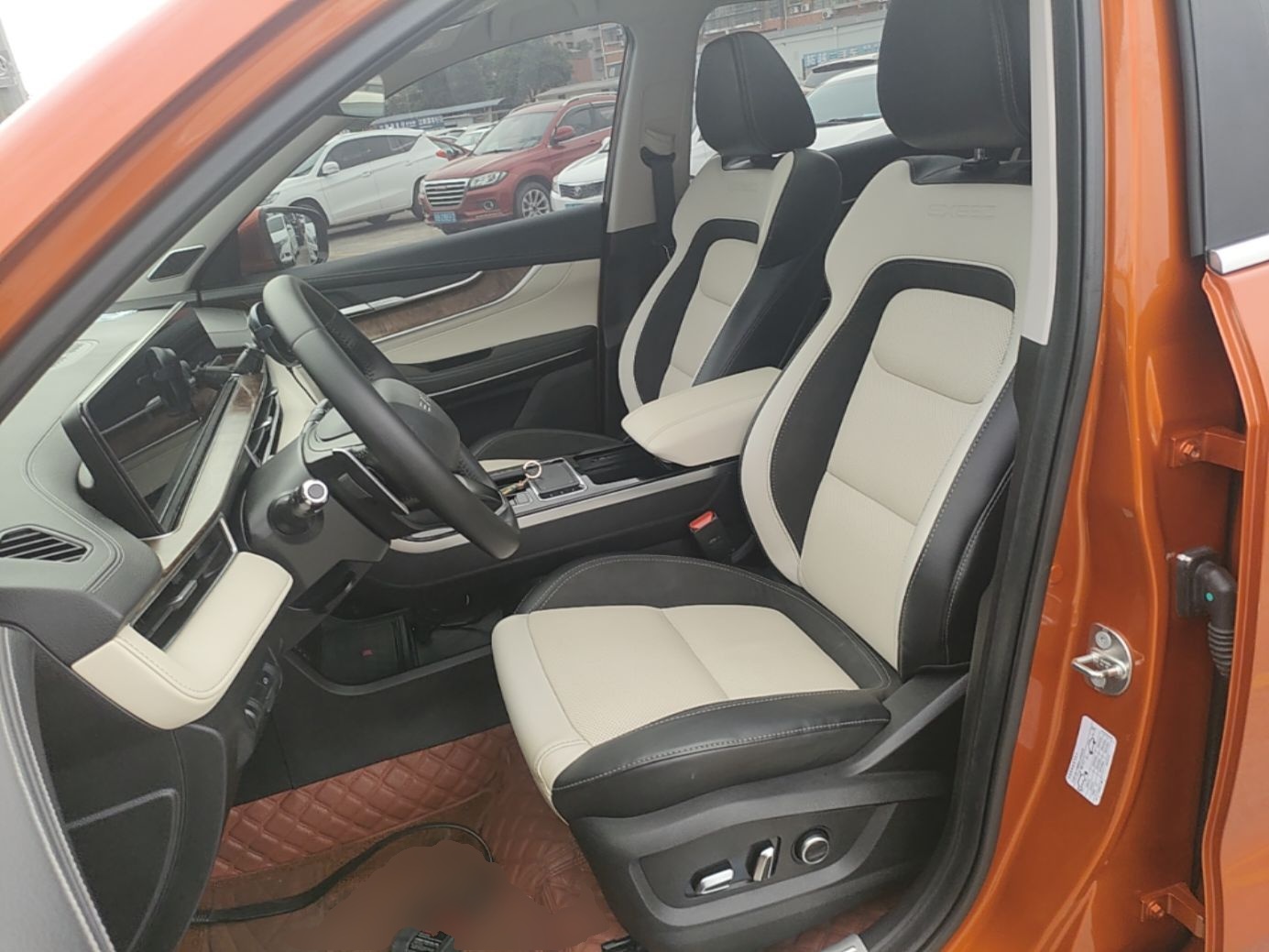 Avant de la voiture
