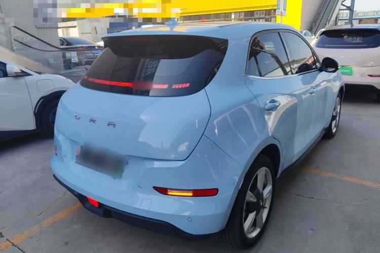 Used ORA Good Cat 2022 400km Standard Range Luxury Version Ternary Lithium Rear Right 45 Deg