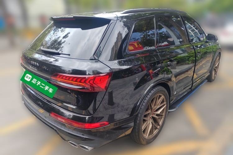 Used Audi SQ7 2024 4.0 TFSI Night Knight Edition Rear Right 45 Deg
