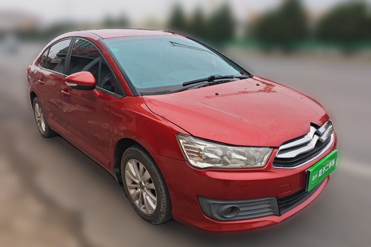 Used Citroen C-Quatre 2012 Sedan 1.6L Manual Prestige Model Front Right 45 Deg