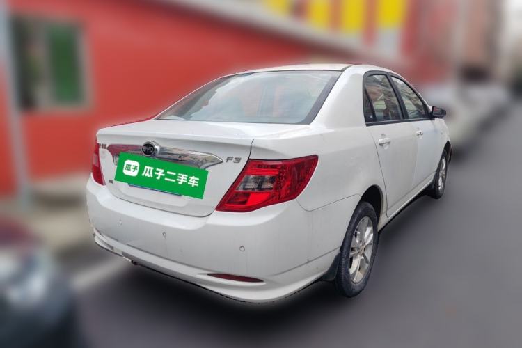 Used BYD F3 2015 Energy-Saving Edition 1.5L Manual Luxury Model Rear Right 45 Deg