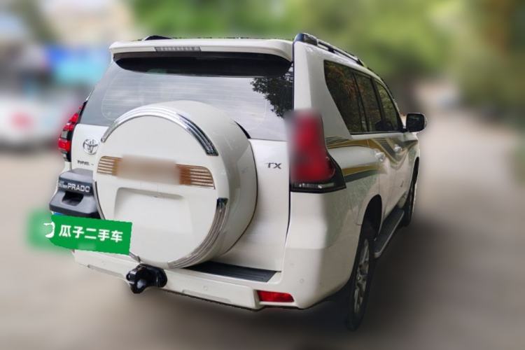 Used Toyota Prado 2018 3.5L Automatic TX-L with Rear-Mounted Spare Tire