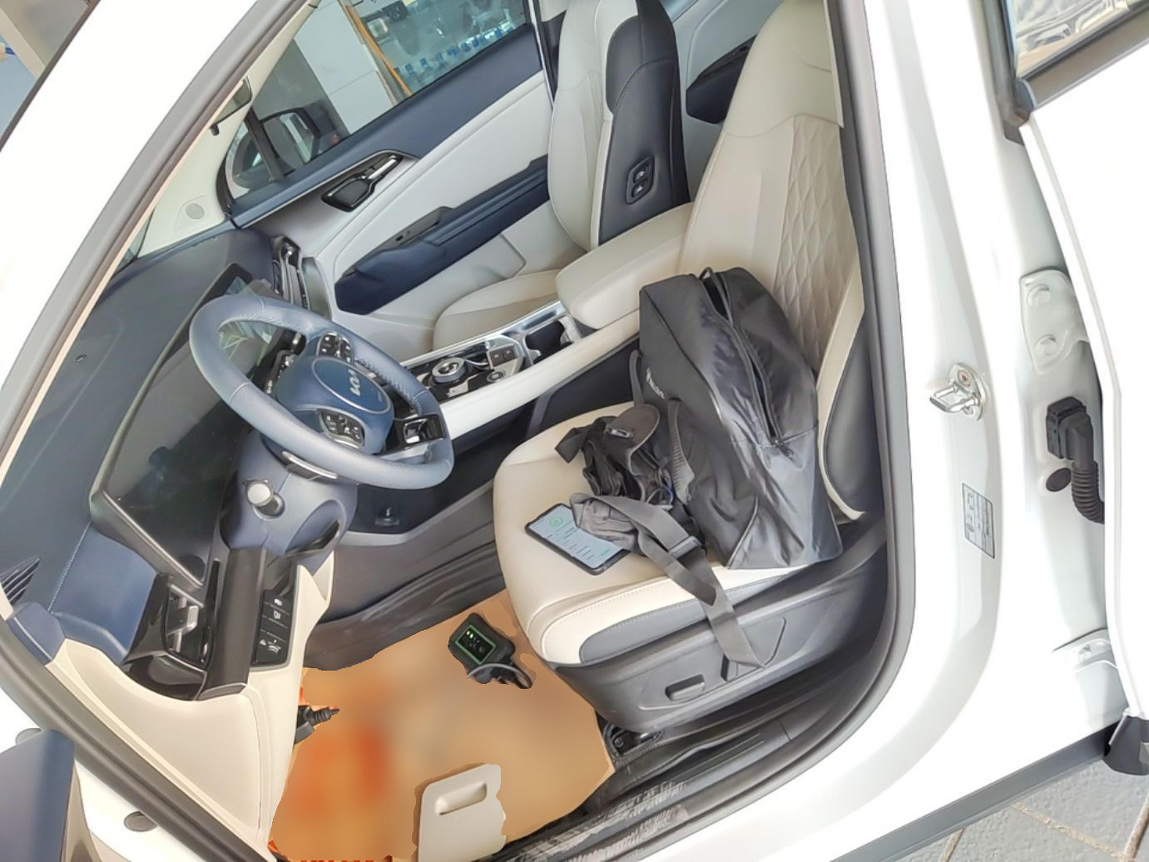 Avant de la voiture