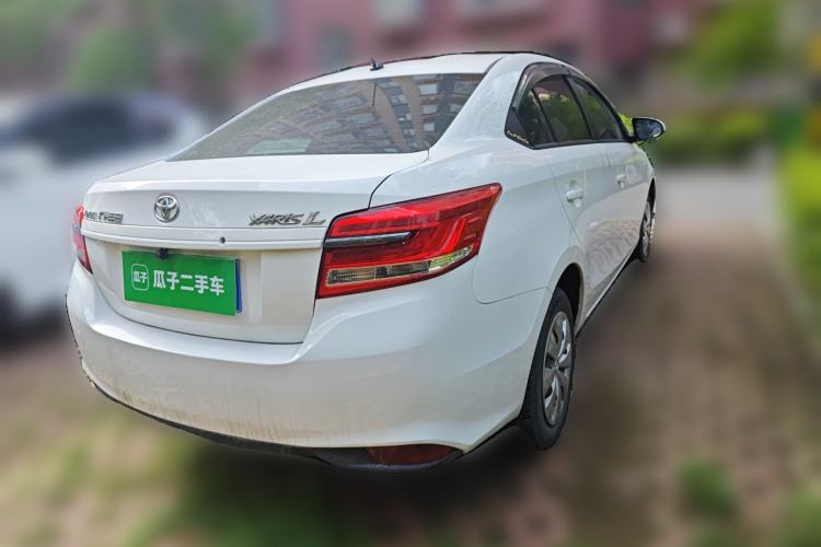 Used Toyota YARiS L Zhi Xiang 2017 1.5E CVT Dynamic Edition Rear Right 45 Deg