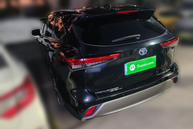 Used Toyota Highlander 2022 Dual-Engine 2.5L Four-Wheel Drive Supreme Edition 7-Seater Rear Left 45 Deg