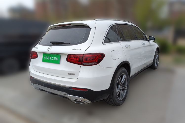 Used Mercedes-Benz GLC 2021 GLC 260 L 4MATIC Dynamic Edition Rear Right 45 Deg