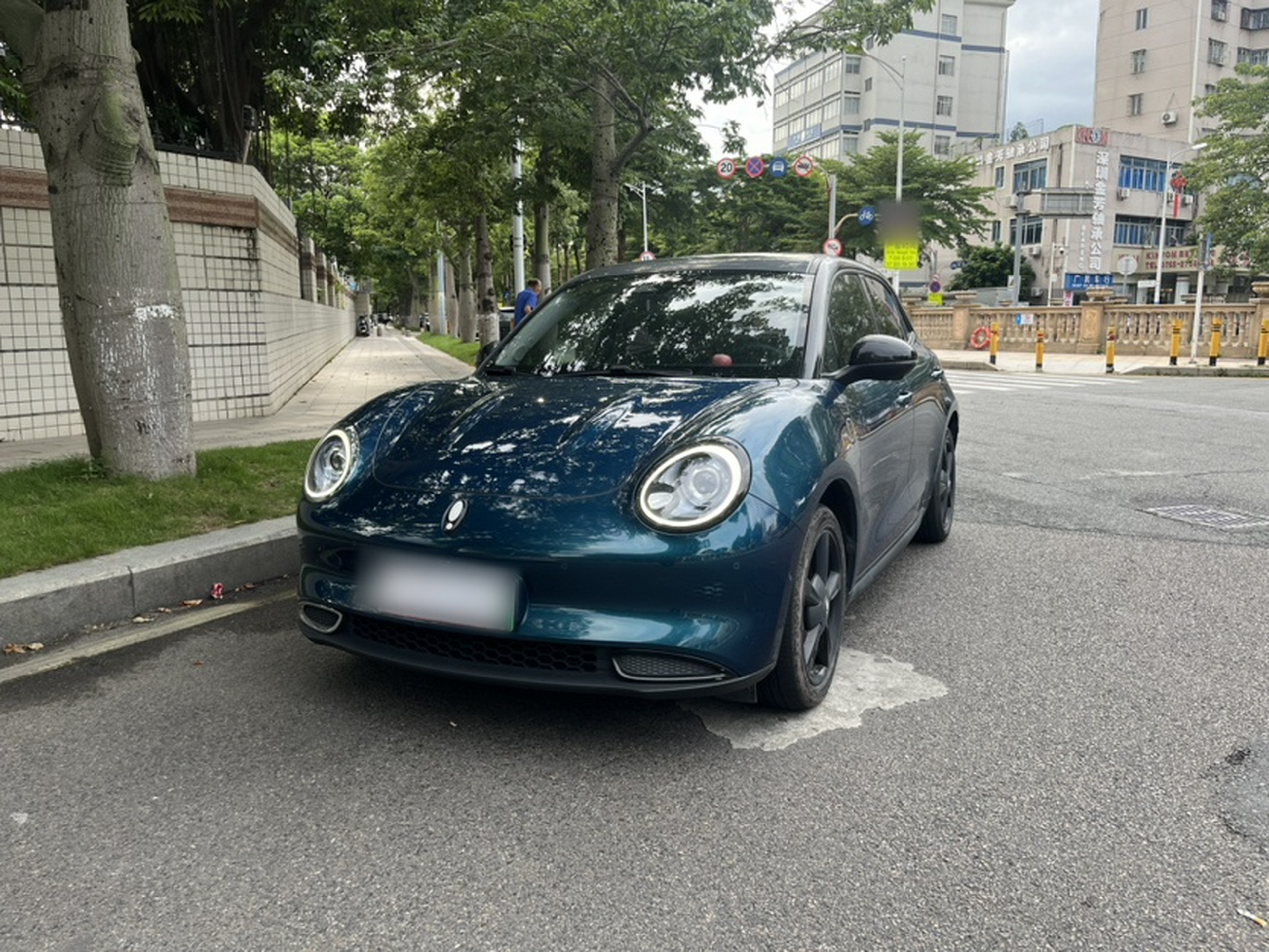 Parte inferior delantera