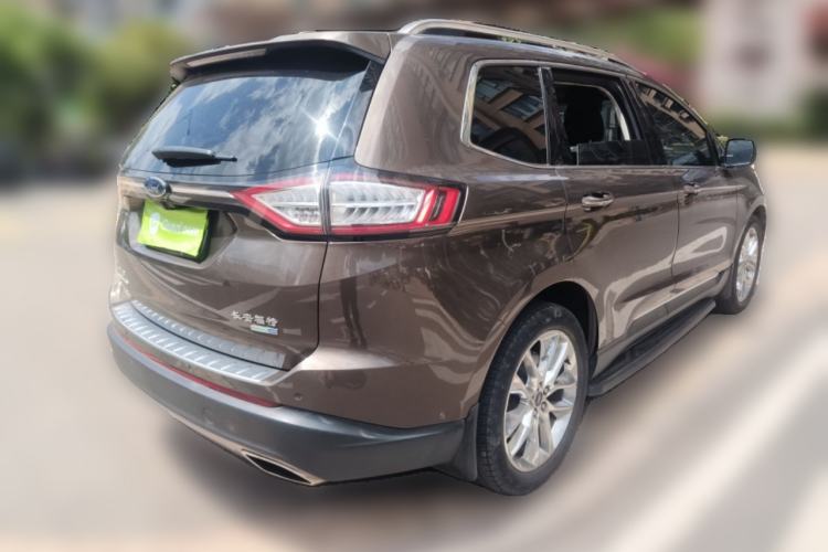 Used Ford Edge 2015 2.0T GTDi Four-Wheel Drive Prestige Model Rear Right 45 Deg