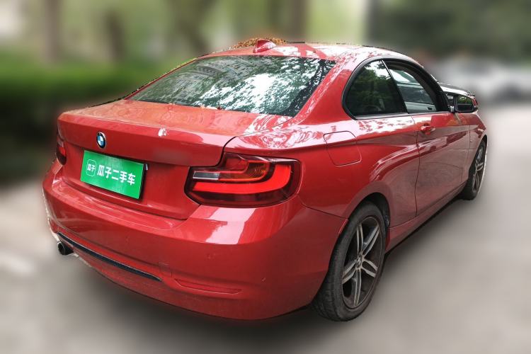 Used BMW 2 Series 2014 220i Sport Design Package Rear Right 45 Deg