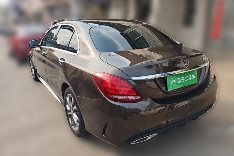 Used Mercedes-Benz C-Class 2015 C 200 L Sport Edition Rear Left 45 Deg