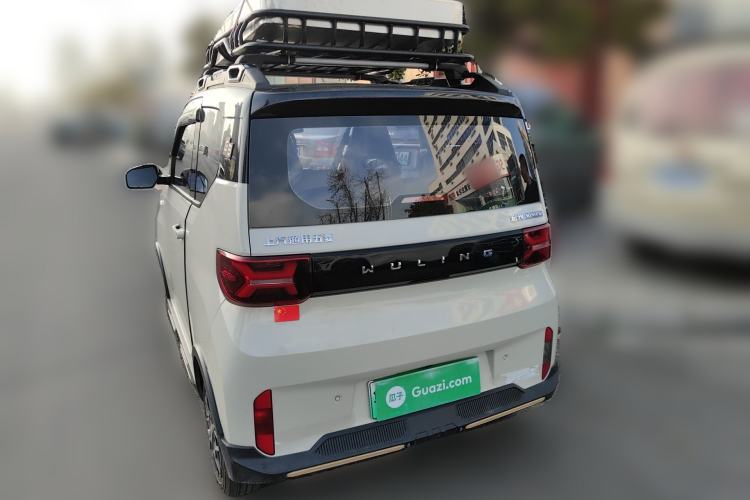 Used Wuling Hongguang MINIEV 2022 GAMEBOY 300km Enthusiast Model with Lithium Iron Phosphate Rear Left 45 Deg