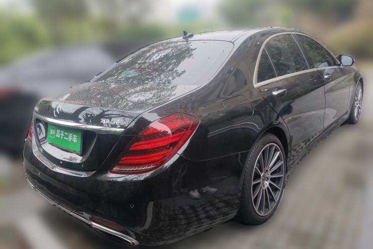 Used Mercedes-Benz S-Class 2018 S 450 L 4MATIC Excellence Special Edition Rear Right 45 Deg