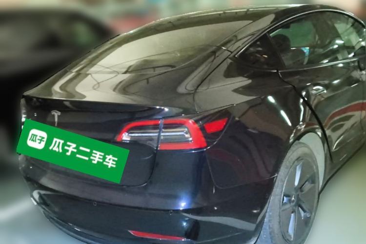 Used Tesla Model 3 2022 Rear-Wheel-Drive Version Rear Right 45 Deg