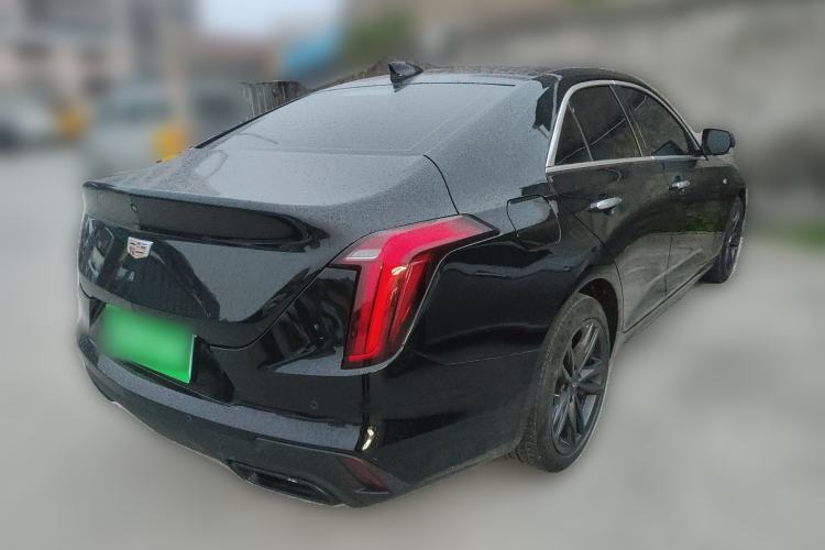 Used Cadillac CT4 2021 28T Luxury Model Rear Right 45 Deg