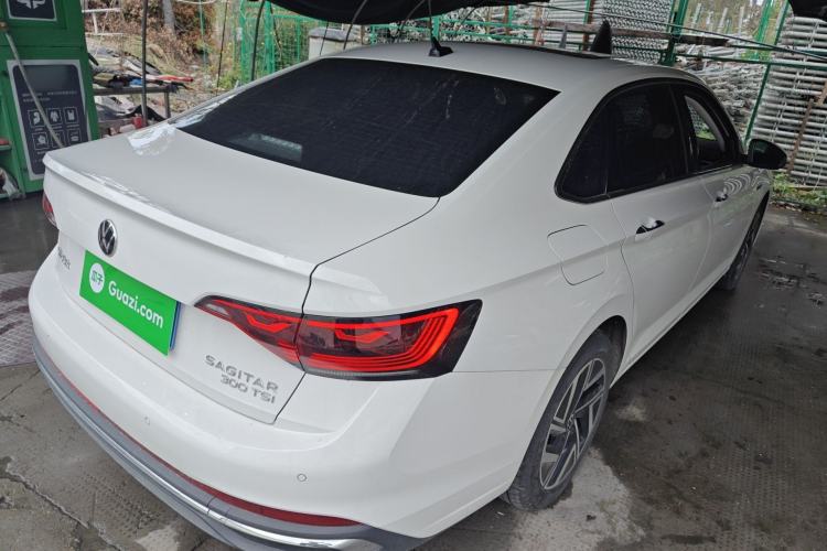 Used Volkswagen Sagitar 2025 Revised 300TSI DSG Excellence Edition Rear Right 45 Deg