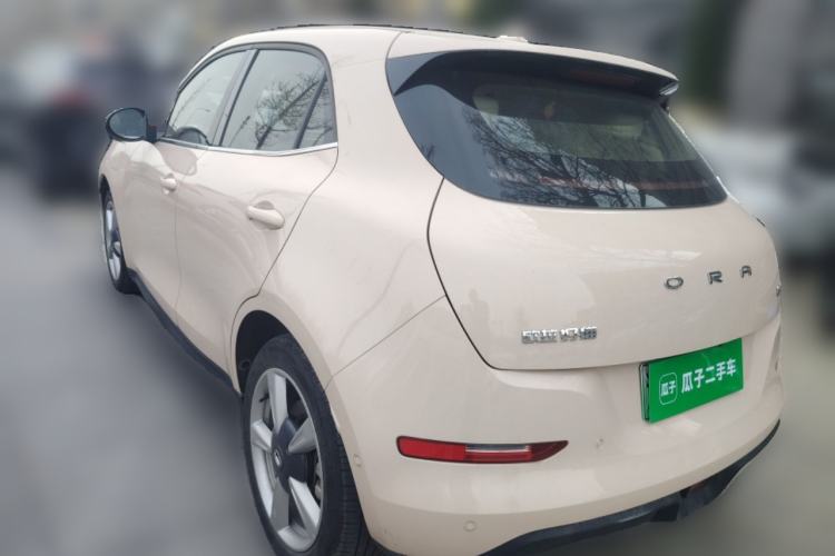 Used ORA Good Cat 2021 400km Standard Range Athena Edition Lithium-Ion Battery Rear Left 45 Deg