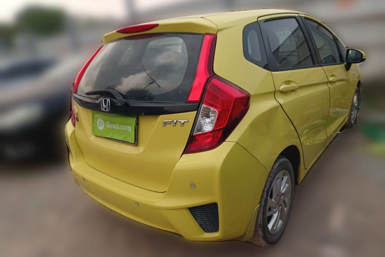 Used Honda Fit 2014 1.5L LX CVT Comfort Model Rear Right 45 Deg