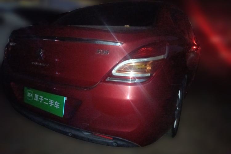 Used Peugeot 308 2012 1.6L Automatic Fashion Edition Rear Right 45 Deg