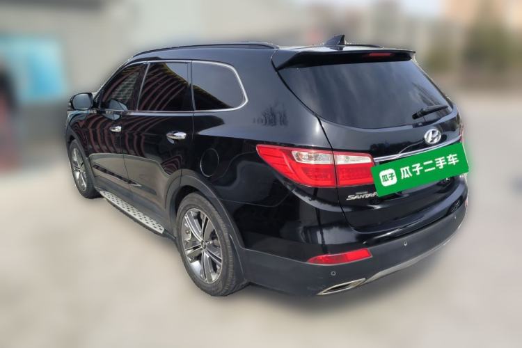 Used Hyundai Grand SantaFe 2013 3.0L 7-seat 4x4 Brown Interior Flagship Edition Rear Left 45 Deg