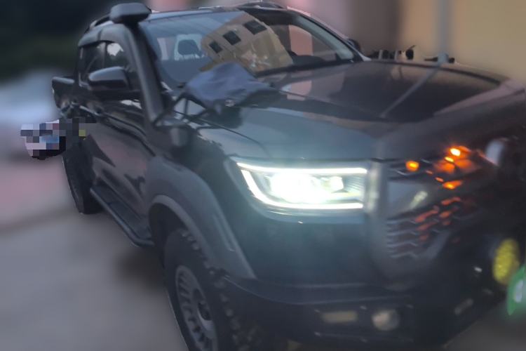 Used Great Wall Poer 2020 2.0T Off-Road Edition Automatic Diesel 4x4 High-End Version GW4D20M Front Right 45 Deg