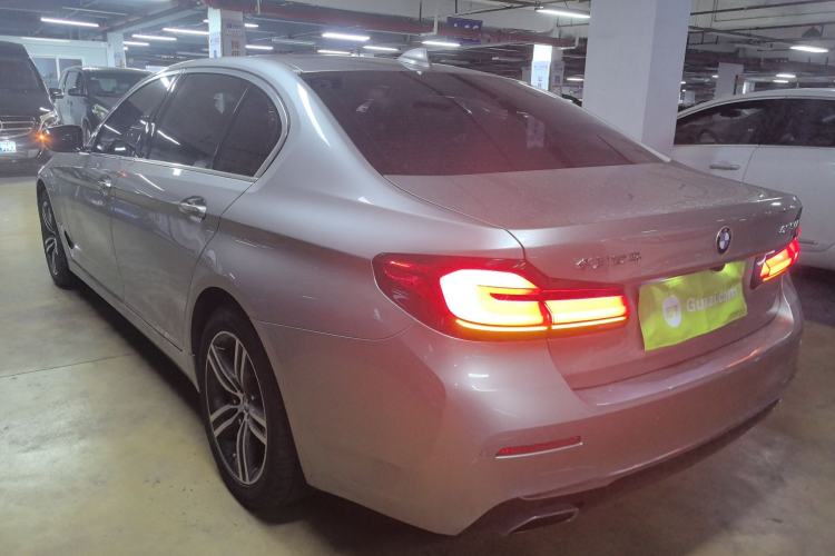Used BMW 5 Series 2021 530Li Leading Luxury Package Rear Left 45 Deg