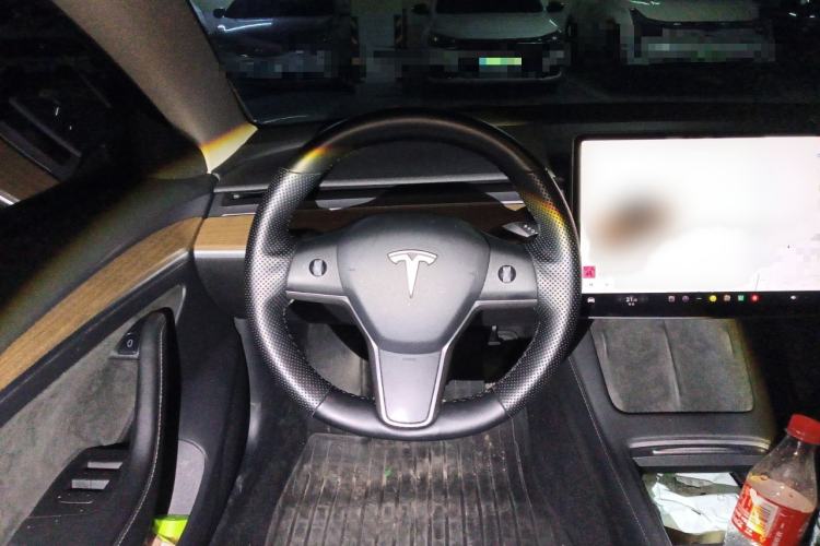 Used Tesla Model 3 2021 Standard Range Rear-Wheel Drive Upgraded Version 3D6 Steering Wheel