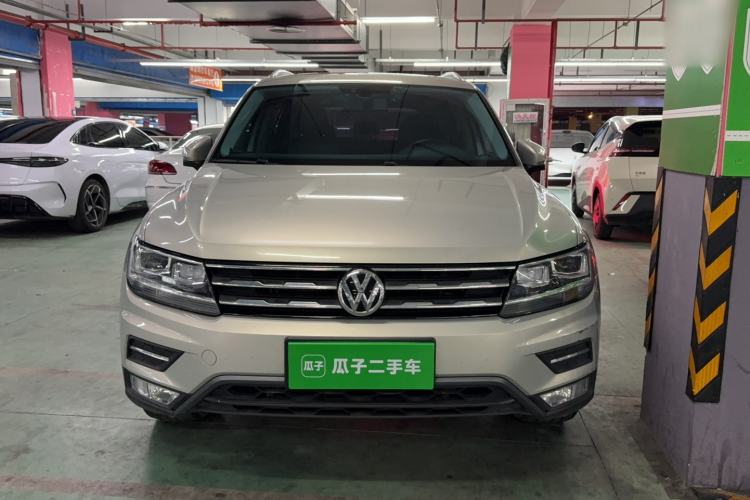 Used Volkswagen Tiguan L 2019 Updated Version 330TSI Automatic Two-Wheel Drive Panoramic Comfort Edition China VI Standard Front