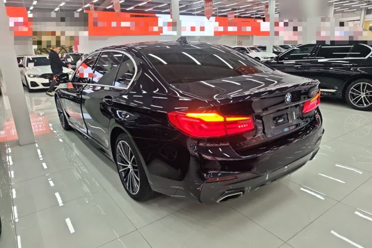 Used BMW 5 Series 2020 530Li Leading Model M Sport Package Rear Left 45 Deg