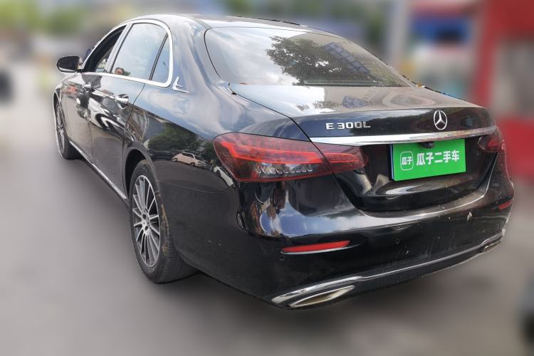 Used Mercedes-Benz E-Class 2021 E 300 L Stylish Model Rear Left 45 Deg