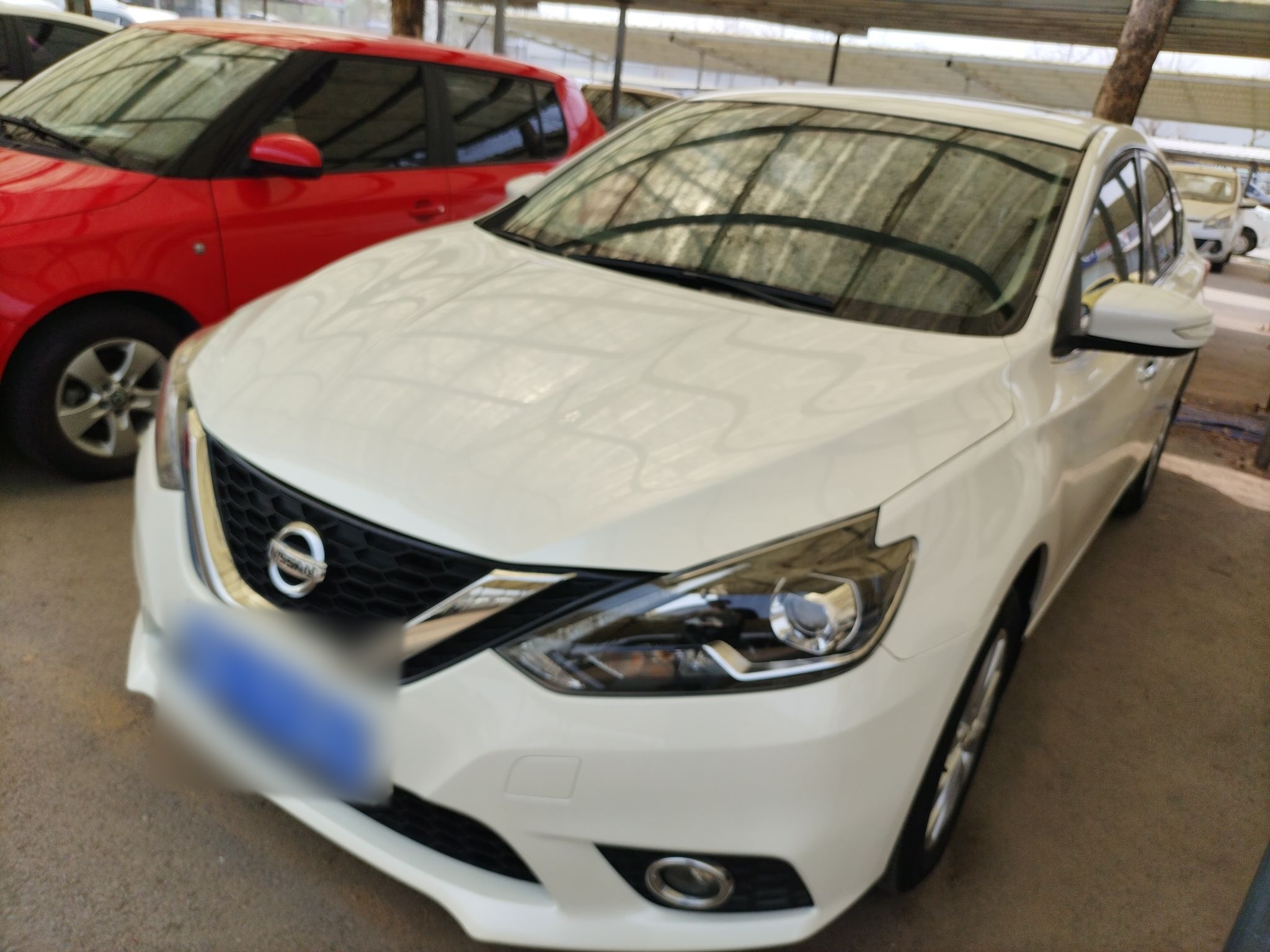 تحت مقدمة السيارة