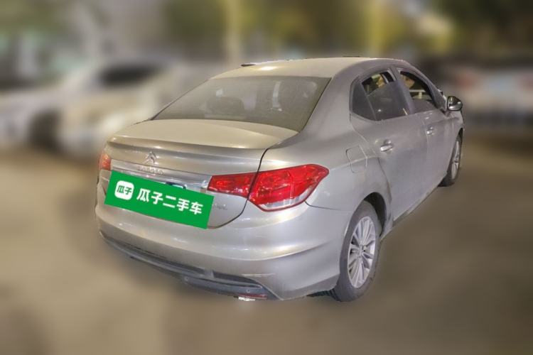 Used Citroen C4L 2014 1.8L Intelligent Drive Automatic Dynamic Model Rear Right 45 Deg