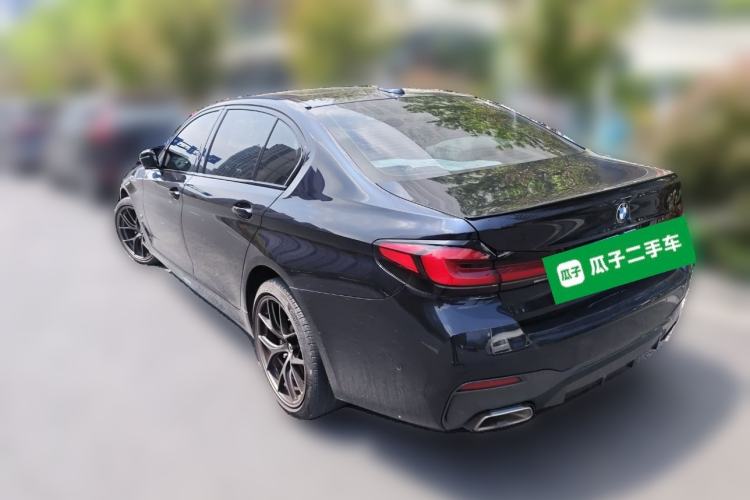 Used BMW 5 Series 2021 Restyled 530Li Luxury Edition M Sport Package Rear Left 45 Deg