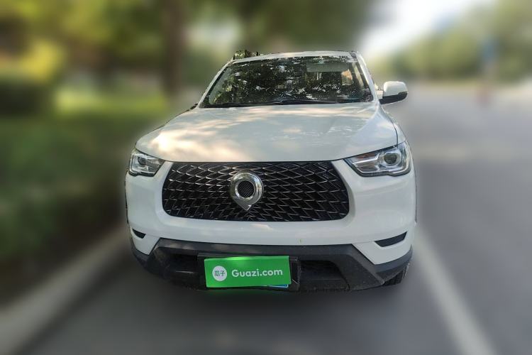 Used Great Wall Poer 2021 2.0T Commercial Version Automatic Diesel Two-Wheel Drive Elite Trim with Long Bed – GW4D20M Front