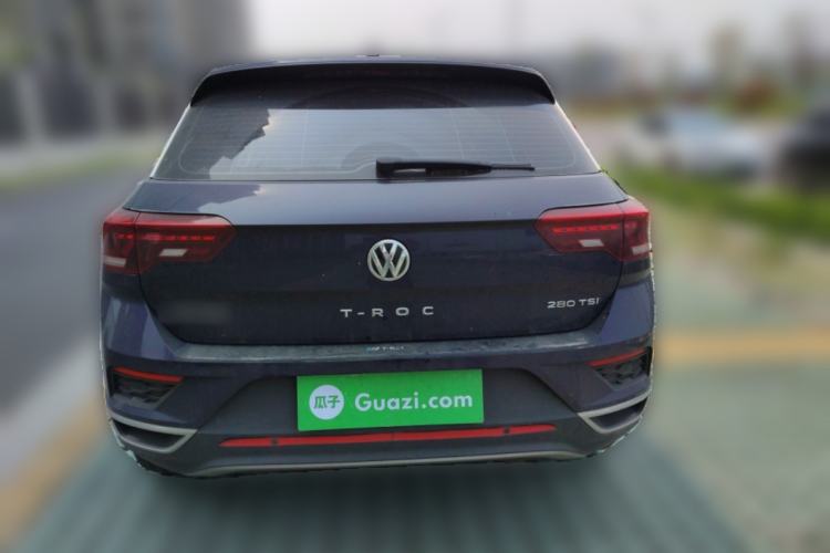 Used Volkswagen T-ROC 2020 280TSI DSG Two-Wheel Drive Comfort Version Rear