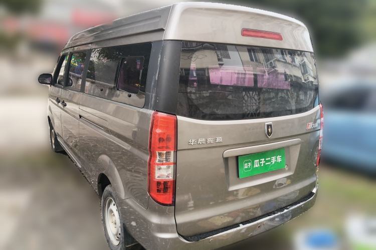 Used Jinbei New Hiace X30L 2021 1.5L Wealth Edition Bus Non-Air-Conditioned China VI Standard SWC15M Rear Left 45 Deg